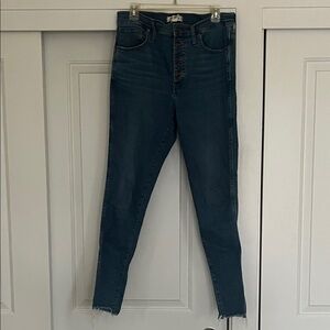 Women's Madewell Blue Jeans